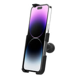 RAM Mount RAM® Form-Fit Holder f/iPhone 13 Pro Max, 14 Plus & Pro Max w/Ball