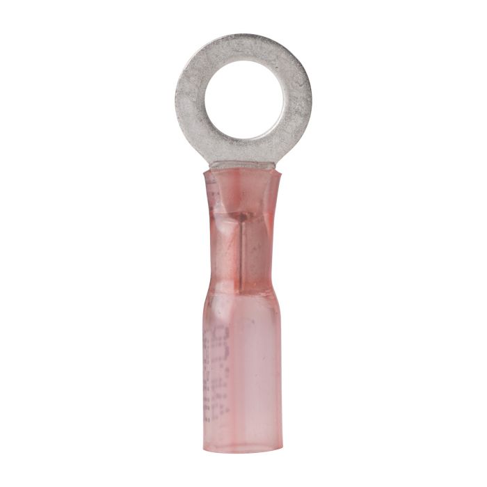 22-18awg Heat Shrink Ring Terminals - 1/4" (25)