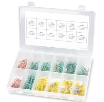 Assorted Heat Shrink Terminal Kit (160)
