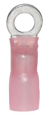 8awg Heatshrink Ring Terminals - 1/4" (25)