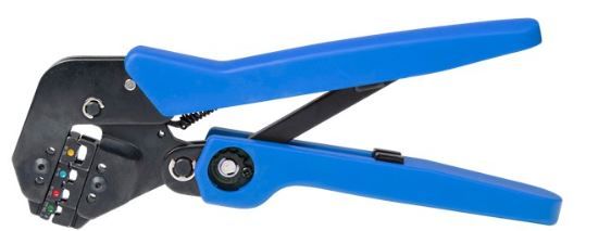 Double Crimp Ratcheting Crimper - Angled