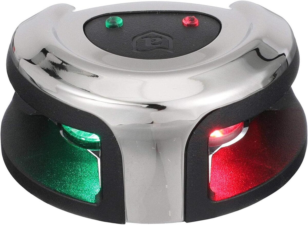 LightArmor Deck Mount LED Navigation Light - Bi-Color
