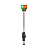 LightArmor Bi-Color Pole Nav Light w/ Task Light - 10" Straight