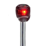 LightArmor Bi-Color Pole Nav Light w/ Task Light - 10" Straight
