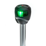 LightArmor Bi-Color Pole Nav Light w/ Task Light - 10" Straight