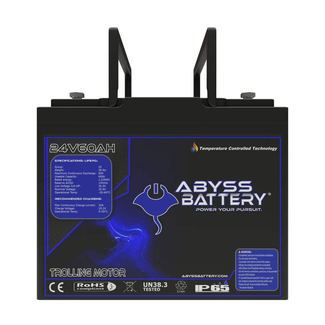 24v 60AH Lithium Battery