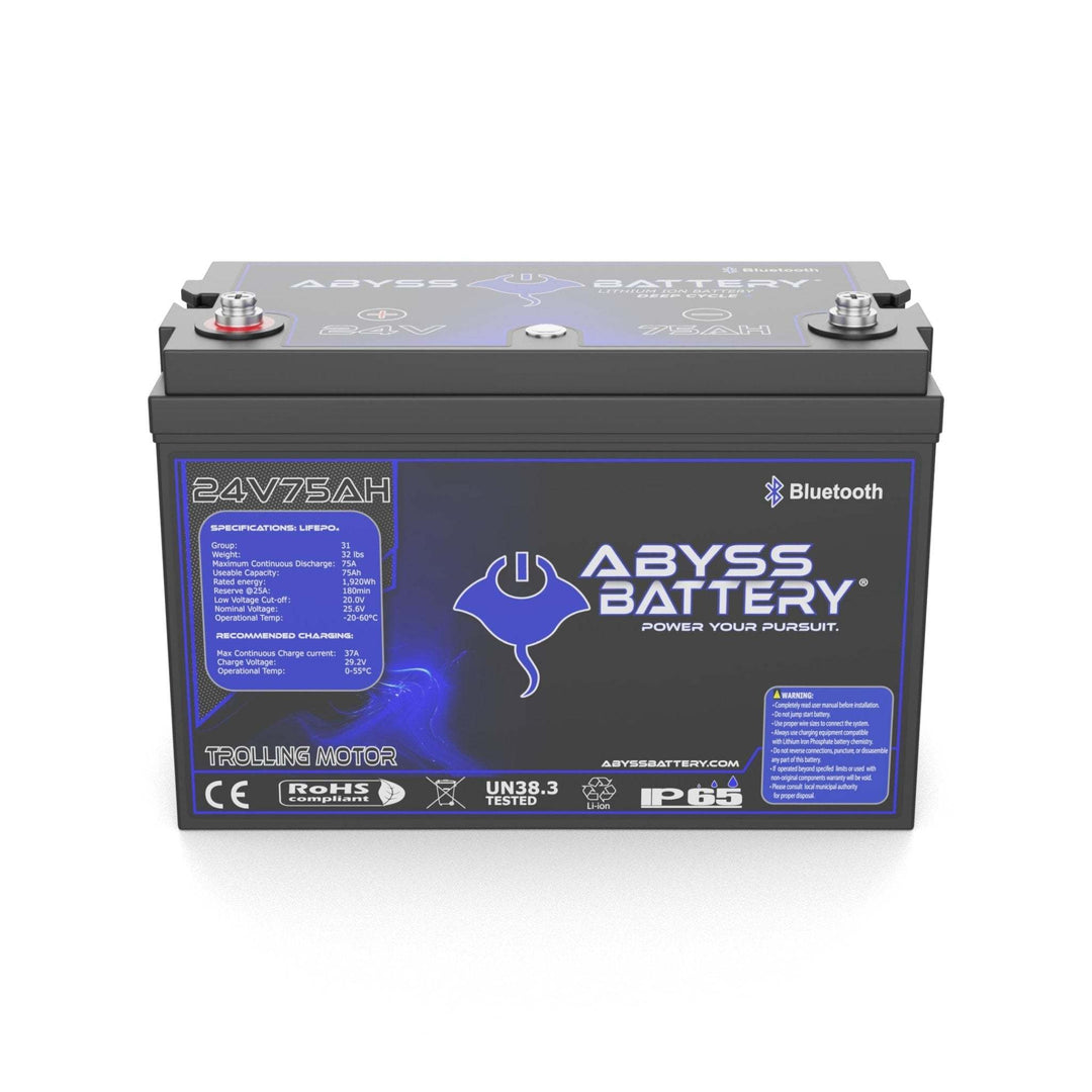 24v 75AH Lithium Battery