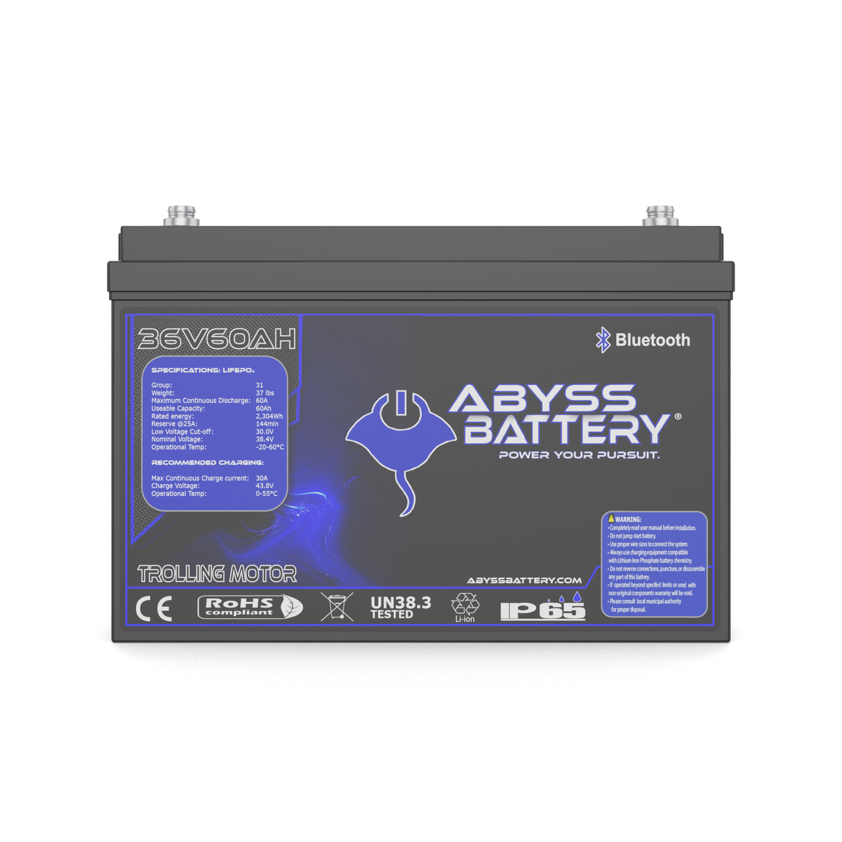 36v 60AH Lithium Battery