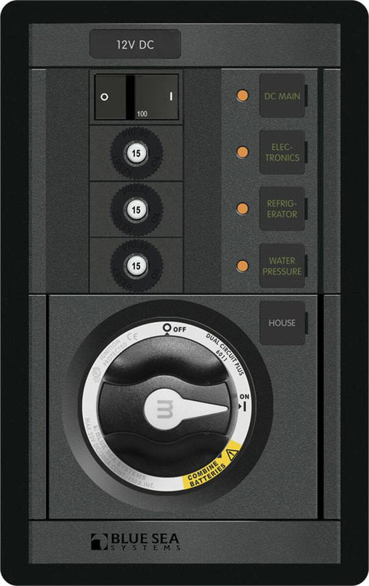 M-Series Dual Circuit Plus Vertical Panel Main + 3 Position