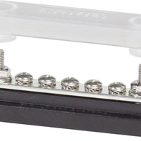 MiniBus 100A BusBar - x5 #8-32 Studs w/ Cover