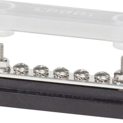 MiniBus 100A BusBar - x5 #8-32 Studs w/ Cover