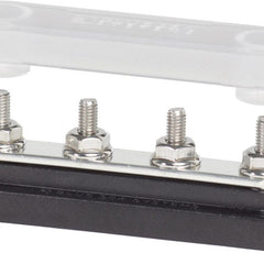 MiniBus 100A BusBar - x4 #10-32 Studs w/ Cover