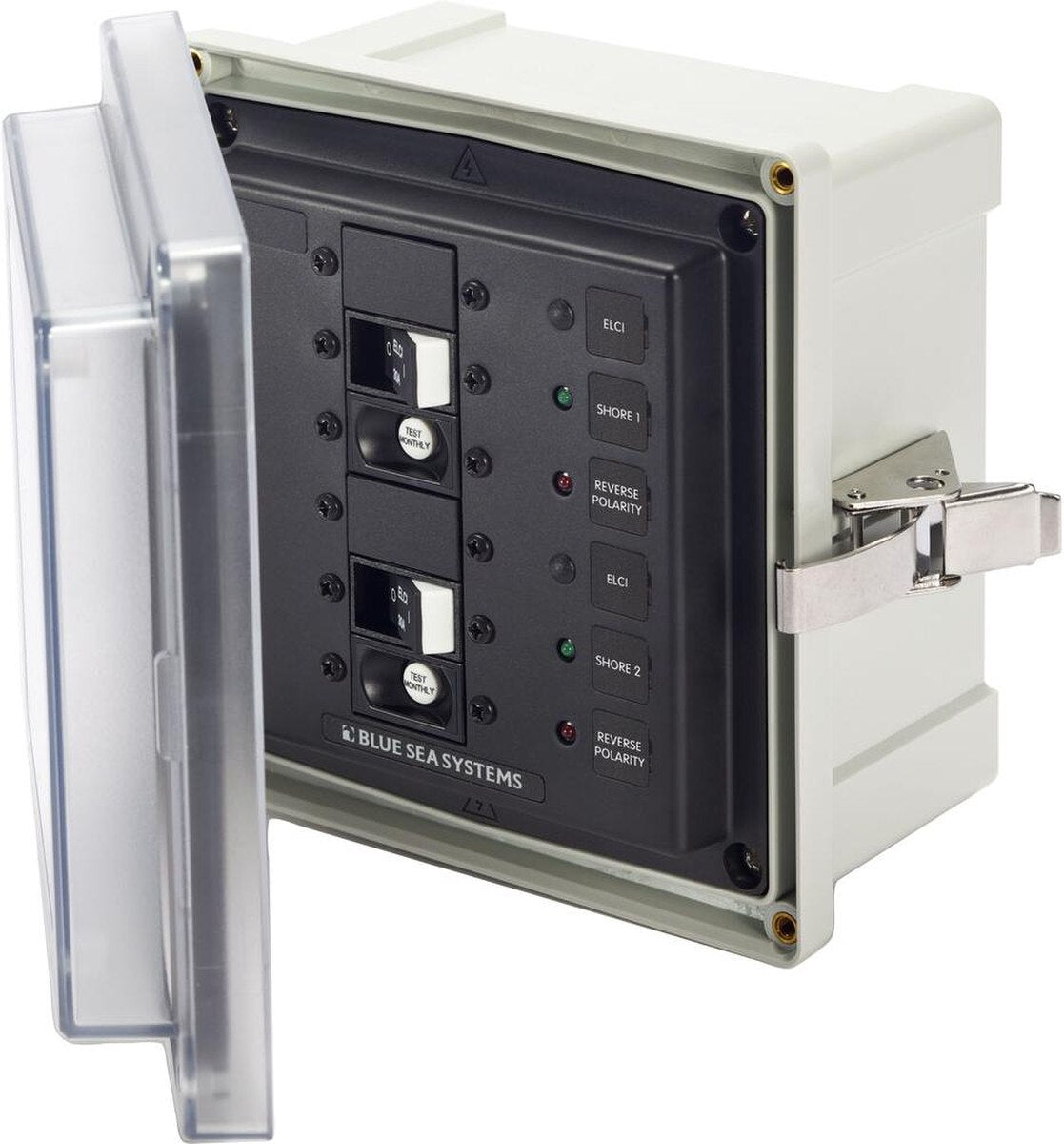 Dual 120v AC 30A ELCI Main Surface Mount System