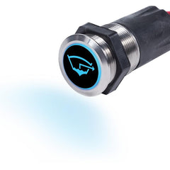 Push Button Backlit Switch - Off/On