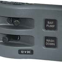 Weather Deck Switch Panel - 2 Circuit