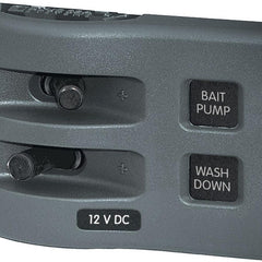 Weather Deck Switch Panel - 2 Circuit