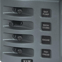 Weather Deck Switch Panel - 4 Circuit