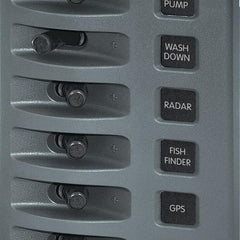 Weather Deck Switch Panel - 6 Circuit