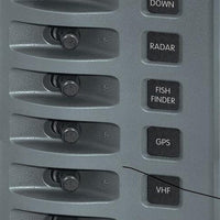 Weather Deck Switch Panel - 8 Circuit