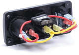 Circuit Accessory Panel - Socket + Dual USB
