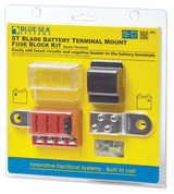 Battery Terminal Fuse Block - 4-Gang w/ Cover