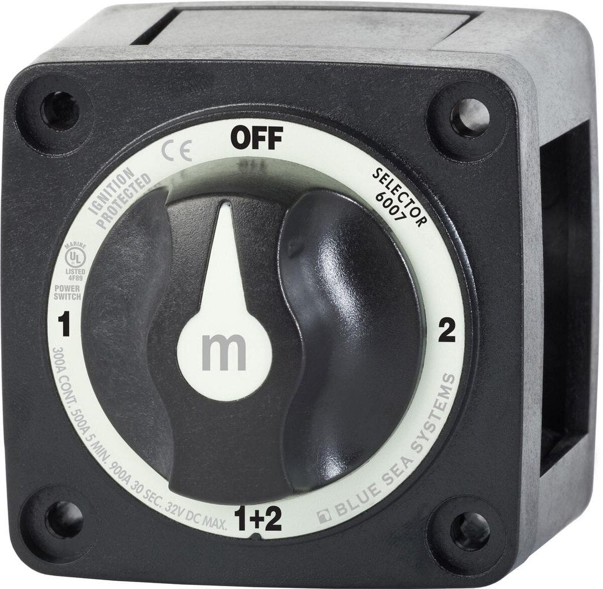M-Series Battery Switch - On/Off/On/Both