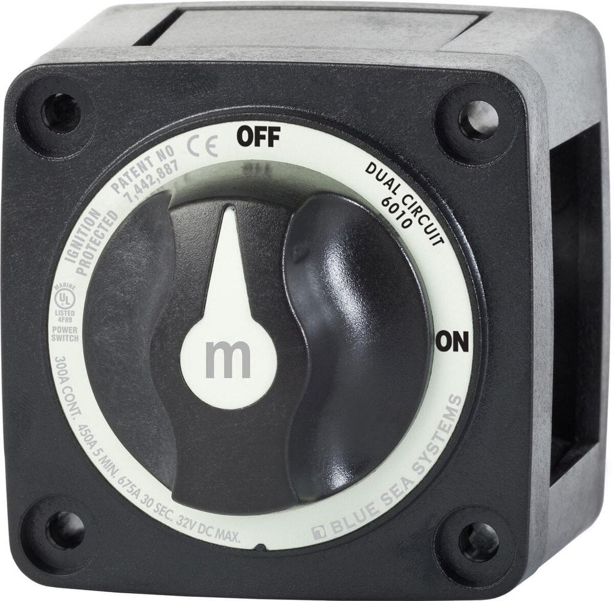 M-Series Battery Switch - On/Off/ Dual Circuit