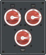 Traditional Metal Dual Bank Battery Management Panel