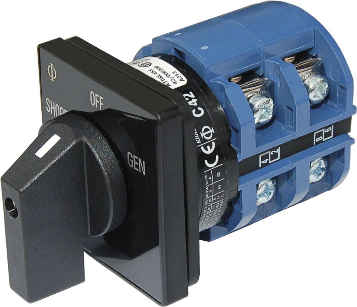 Rotary Switch - 2 Position (120v/65A)