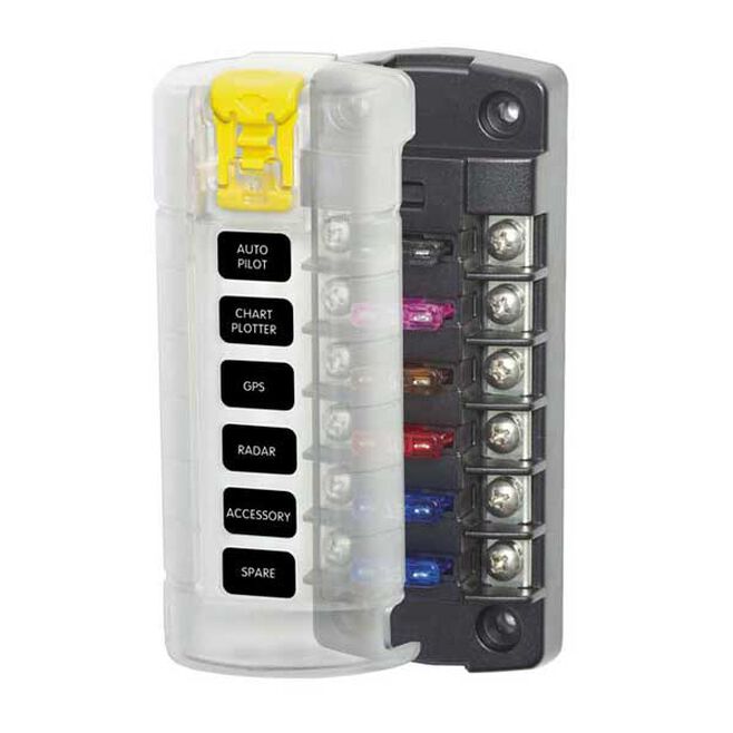 ATC Fuse 6-Circuit Independent Fuse Block