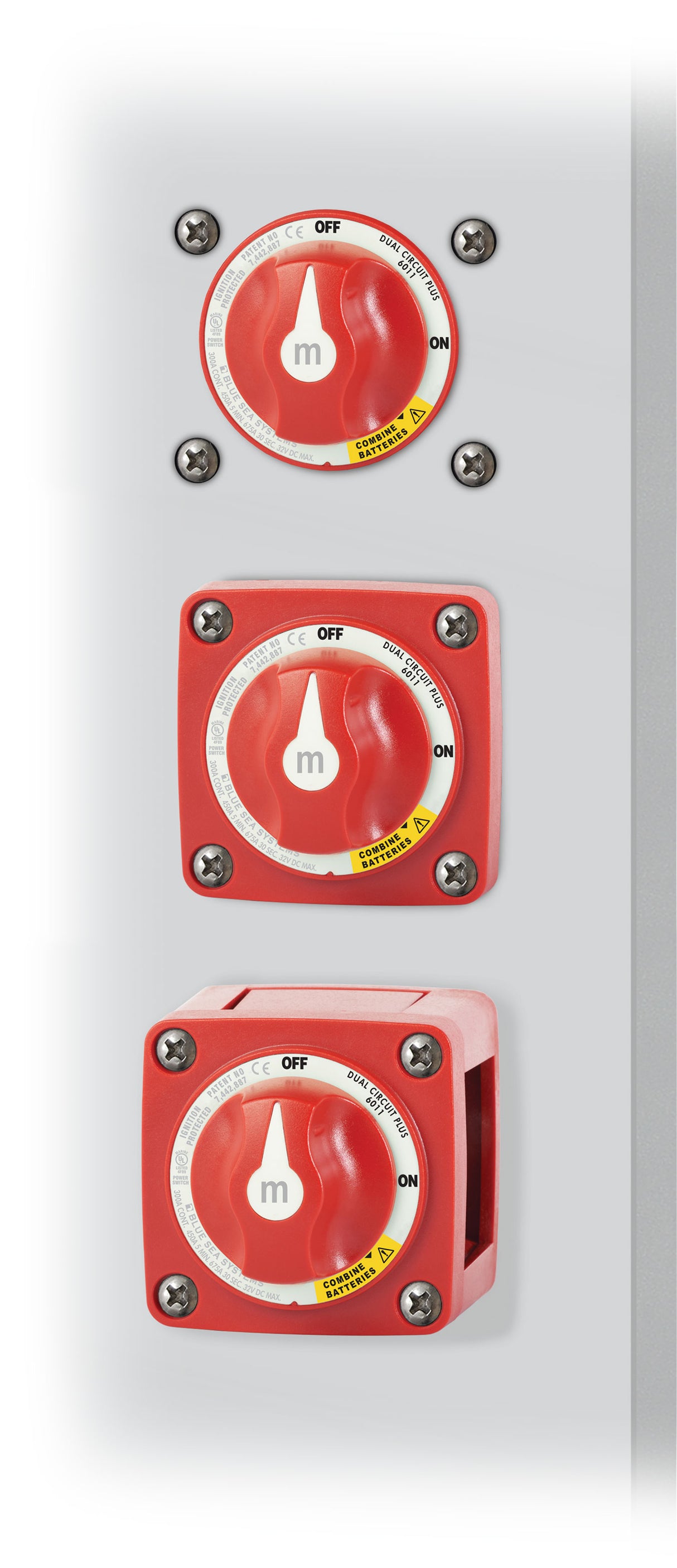 m-Series Battery Switch - Dual Circuit Plus