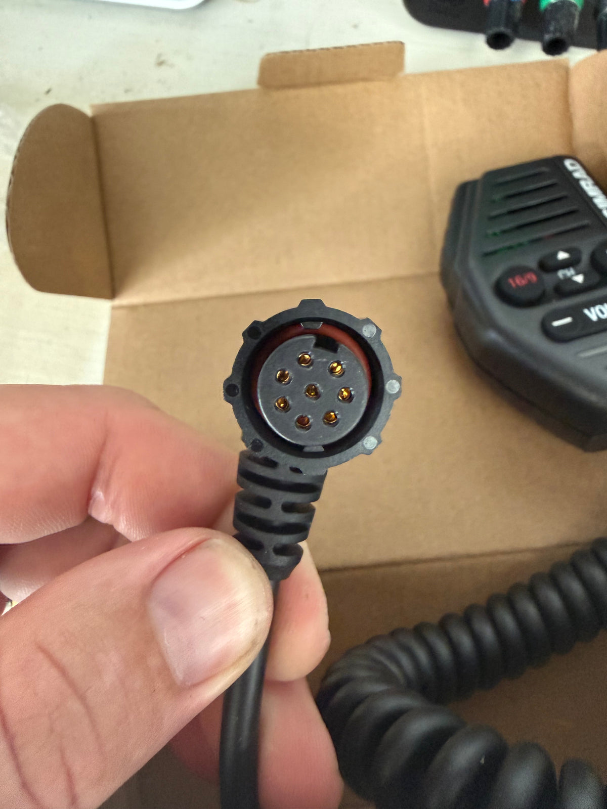 Simrad VHF Removable Fist Mic f/RS40 [OPEN BOX]