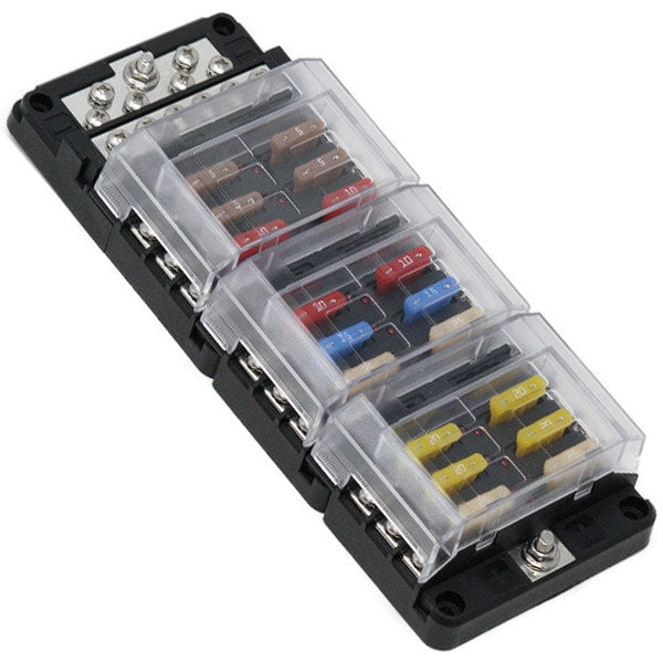 18-Circuit Fuse Block w/ Ground