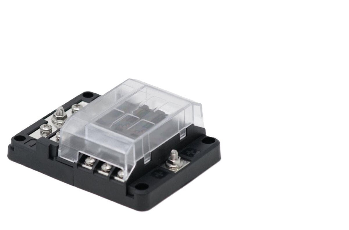 Fuse Block - 6 Circuit + Ground