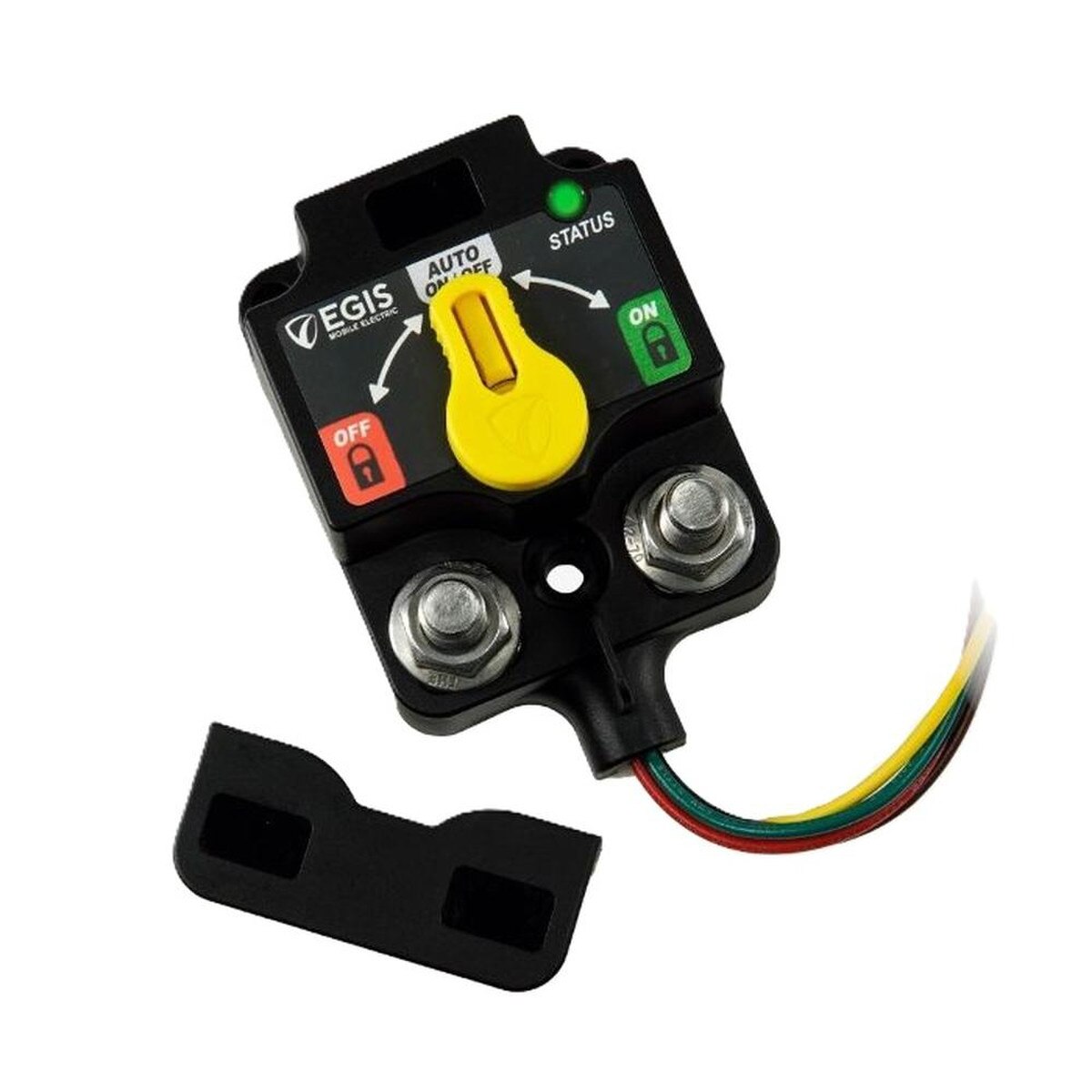 XD Single Remote Battery Switch w/ Knob - Tinned Wires