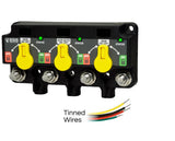 XD Triple Flex Automatic Charging Relay w/ Knobs - Tinned Wire