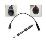 Waterproof RJ45 Male to RJ45 adapter Cable