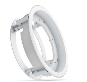 A white flush mount kit for 6.5” and 7.7” Signature Series 3i classic white speakers.