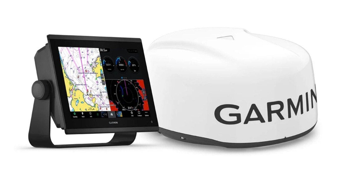 GPSmap 1223xsv Multi-Function Display + GMR18 HD3 Dome Radar