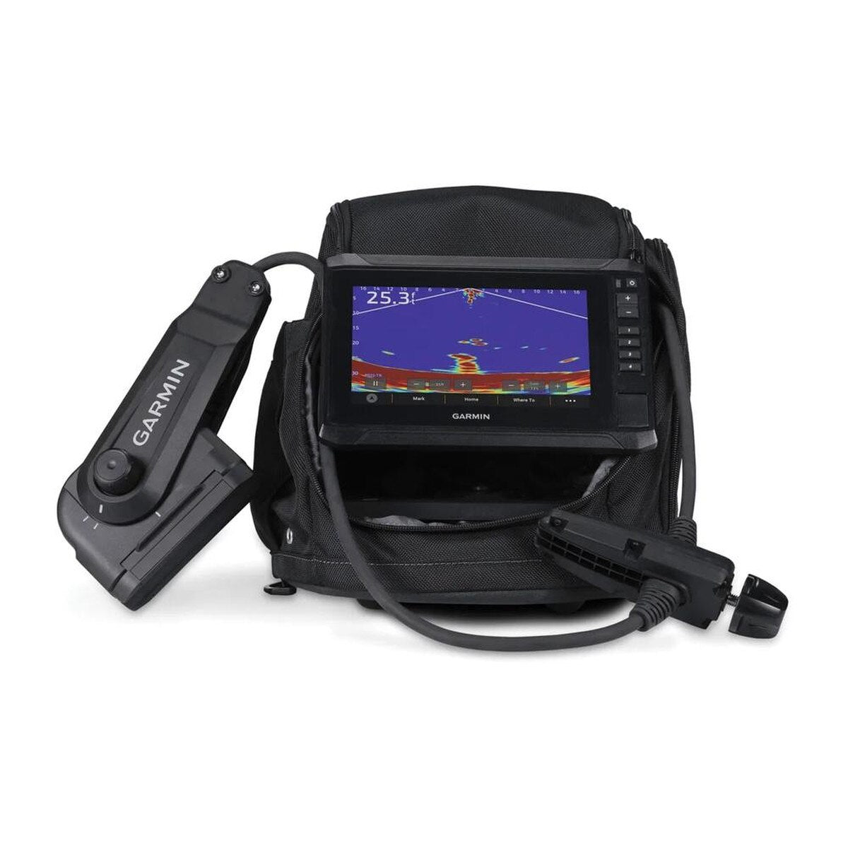 ECHOmap UHD2 73sv + Panoptix Ice Fishing Bundle