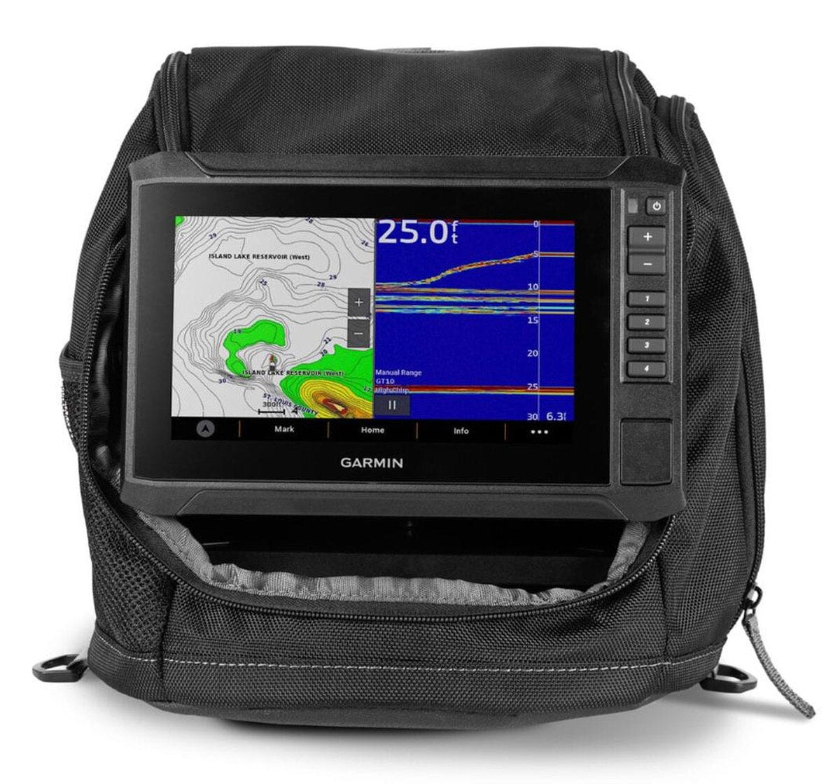 ECHOmap UHD2 73sv + Ice Fishing Bundle