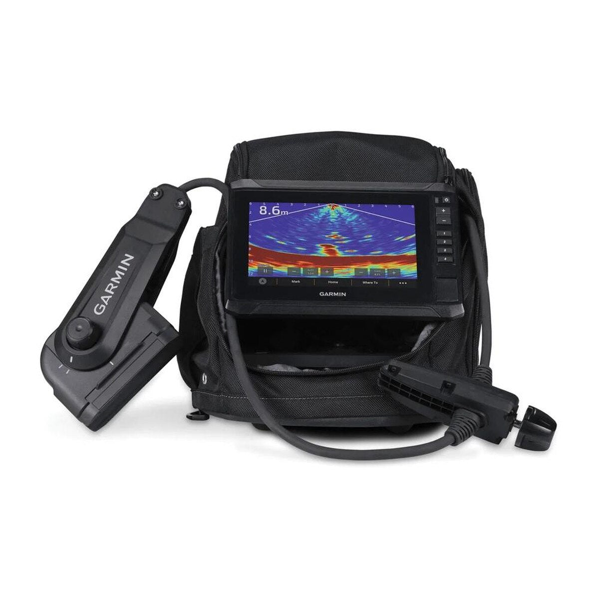 ECHOmap UHD2 75sv + Panoptix Ice Fishing Bundle