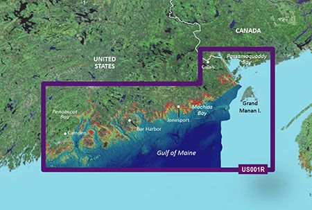 BlueChart G3 Vision - North Maine (VUS001R)