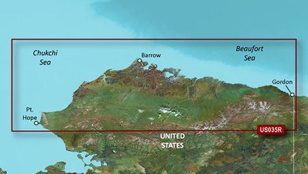 BlueChart G3 Vision - North Slope Alaska (VUS035R)