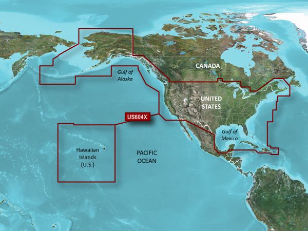 BlueChart G3 - United States (HXUS604X)