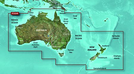 BlueChart G3 - Australia And New Zealand (HP024R)