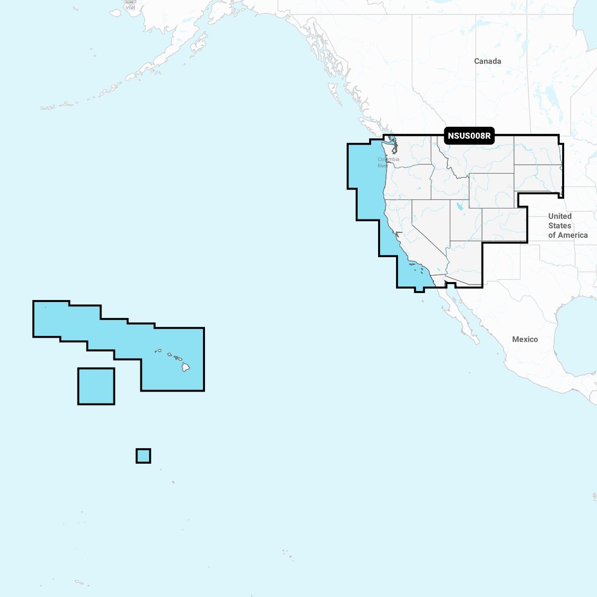 Navionics+ - US West (NSUS008R)