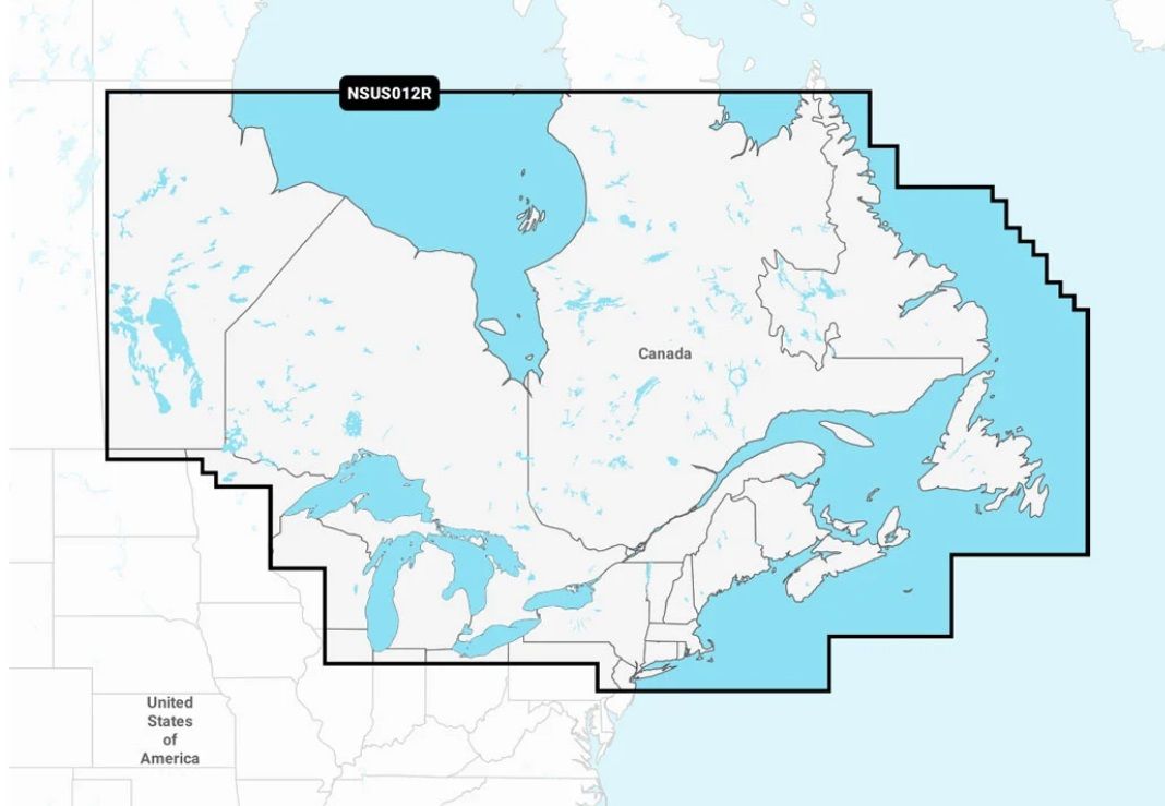 Navionics+ - Canada East & Great Lakes (NSUS012R)