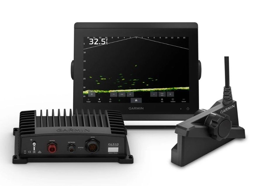 GPSmap 8610xsv + LiveScope Ice Fishing Bundle