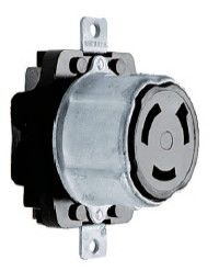 125v 50A Shore Power Inlet Receptacle